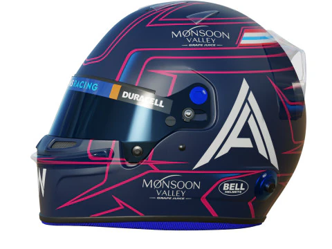 F1 Alex Albon Helmet 2023 3D Model