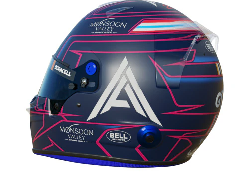 F1 Alex Albon Helmet 2023 3D Model