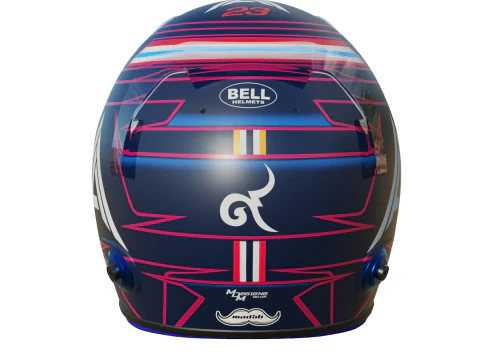 F1 Alex Albon Helmet 2023 3D Model