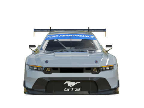 Ford-Mustang GT3 2024 3Dモデル