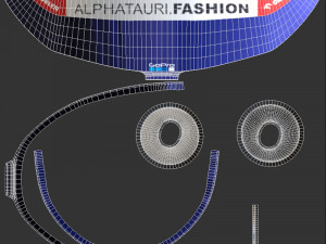 F1 Daniel Riccardo Helmet 2023 3D Model