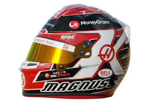 F1 Kevin Magnussen Helmet 2023 3D Model