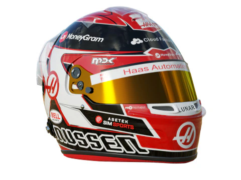 F1 Kevin Magnussen Helmet 2023 3D Model