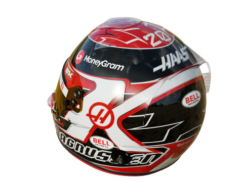 F1 Kevin Magnussen Helmet 2023 3D Model