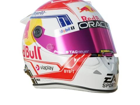 Casco F1 Max Verstappen 2023 Modelo 3D