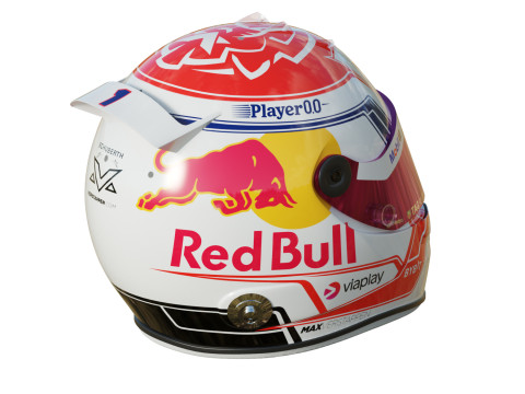 F1 Max Verstappen Helmet 2023 3D Model