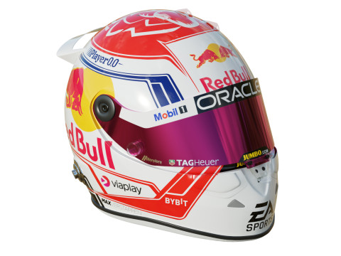 F1 Max Verstappen Helmet 2023 3D Model