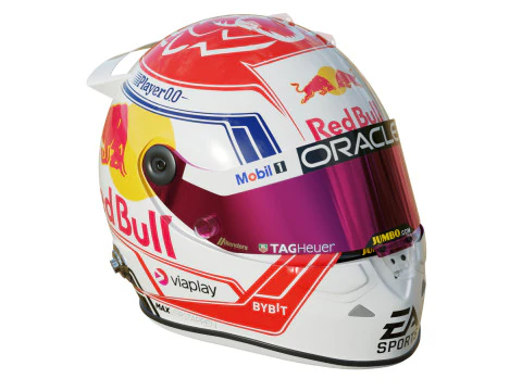 Casco F1 Max Verstappen 2023 Modelo 3D