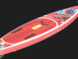 SUP KOI Paddle board 3D Модель