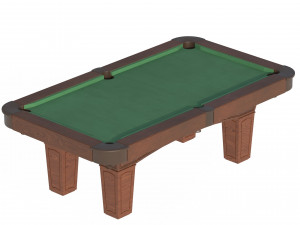 Billiard Table Model 3D