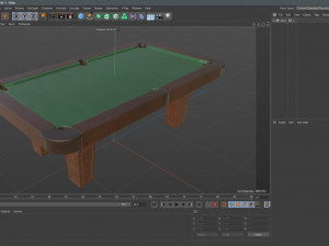 Billiard Table Model 3D