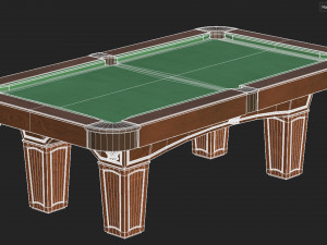 Billiard Table Model 3D