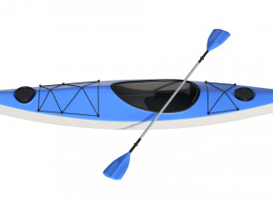 Kayak 01 3D 模型