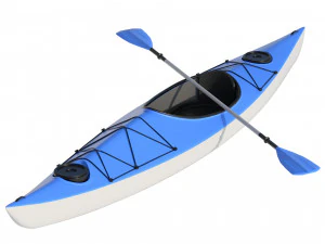 カヤック01 3Dモデル