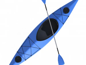 カヤック01 3Dモデル
