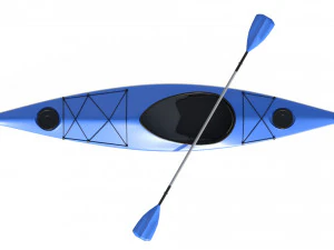 カヤック01 3Dモデル