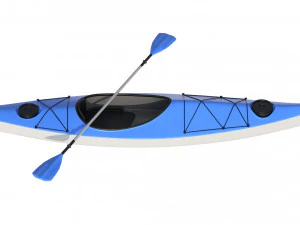 カヤック01 3Dモデル