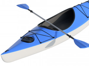 Kayak 01 3D 模型