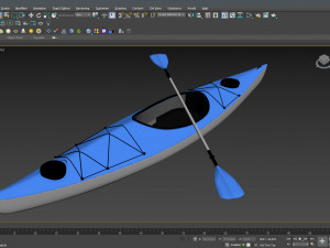 Kayak 01 3D 模型