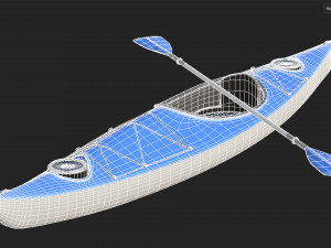 Kayak 01 3D 模型