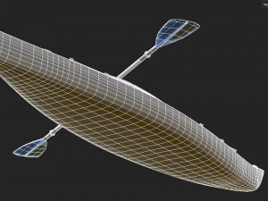 Kayak 01 3D 模型