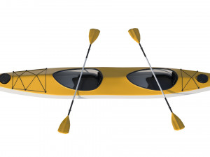Kayak 02 3D Модель