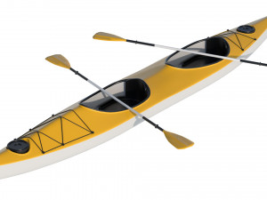 Kayak 02 3D Модель