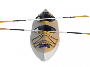 Kayak 02 3D Модель