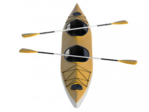Kayak 02 3D Модель
