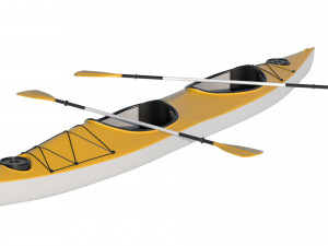 Kayak 02 3D Модель