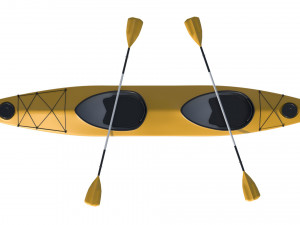 Kayak 02 3D Модель