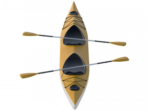 Kayak 02 3D Модель