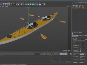 Kayak 02 3D Модель