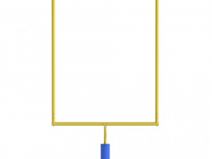 Football uprights 3D-Modell