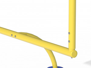 Football uprights 3D-Modell