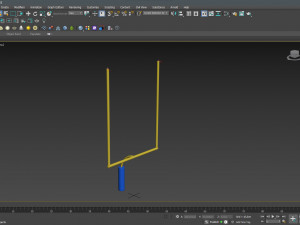 Football uprights 3D-Modell