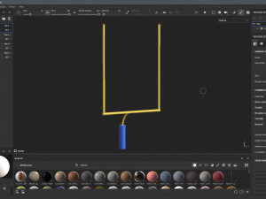 Football uprights 3D-Modell