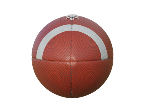 American Football Ball Modello 3D