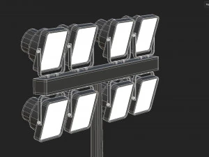 Football field 3D Model