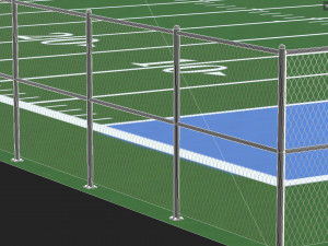 Football field Modelo 3D