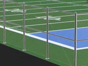 Football field 3D Model