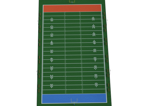 Football field Modelo 3D