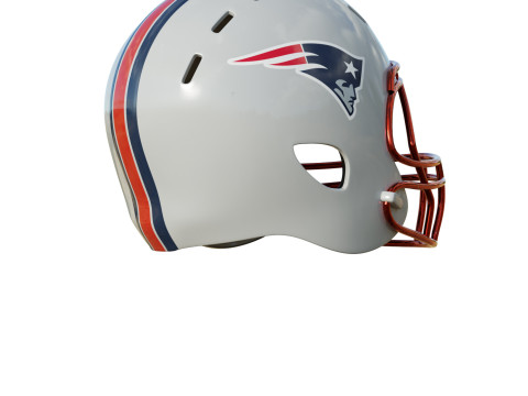 American Football Helmet 02 3Dモデル