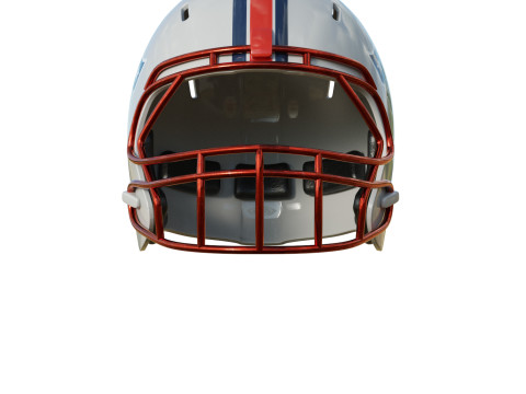 American Football Helmet 02 3Dモデル