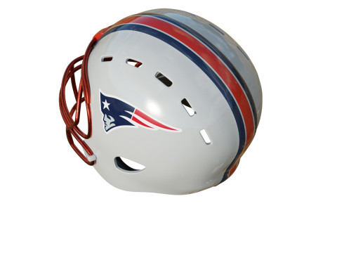 American Football Helmet 02 3Dモデル