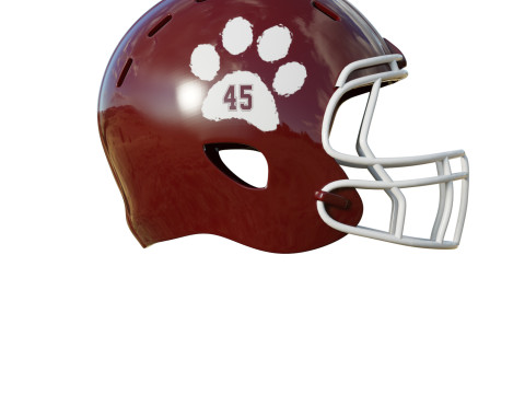 American Football Helmet 05 3Dモデル