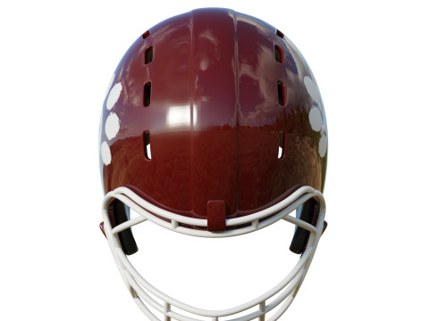 American Football Helmet 05 3Dモデル