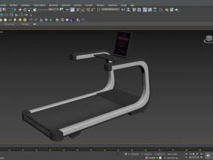 Treadmill 01 3D Model