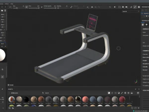 Treadmill 01 3D Model