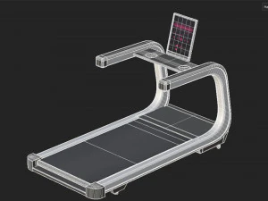 Treadmill 01 3D Model